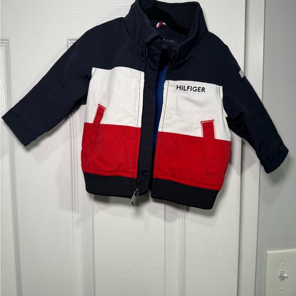 Tommy Hilfiger Other - Tommy Hilfiger Navy and Blue Mesh Jacket kids